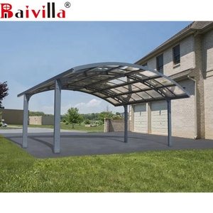 Carport extérieur en aluminium <span class=keywords><strong>de</strong></span> cadre <span class=keywords><strong>de</strong></span> <span class=keywords><strong>style</strong></span> simple pour le stationnement <span class=keywords><strong>de</strong></span> voiture et l'utilisation <span class=keywords><strong>de</strong></span> <span class=keywords><strong>garage</strong></span> en Pologne - Product Image 5