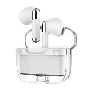 2024 Noise Canceling Earbud ENC Phone Call Function Bluetooth Earphone Transparent Headset