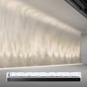 Lámpara <span class=keywords><strong>de</strong></span> arandela <span class=keywords><strong>de</strong></span> pared con ondulación <span class=keywords><strong>de</strong></span> agua LED dinámica 3D, pared <span class=keywords><strong>de</strong></span> fondo <span class=keywords><strong>de</strong></span> ambiente KTV para sala <span class=keywords><strong>de</strong></span> estar, Bar, pared proyectada <span class=keywords><strong>de</strong></span> Navidad - Product Image 2