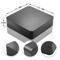 Boîtier de projet électronique industriel pour mini PC Boîtier personnalisé pour mini ordinateur de bureau par extrusion d'aluminium CNC