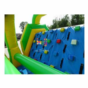 中国经济型高品质易设置无乐趣聚氯乙烯游乐场充气水池，带商务障碍赛 - Product Image 4