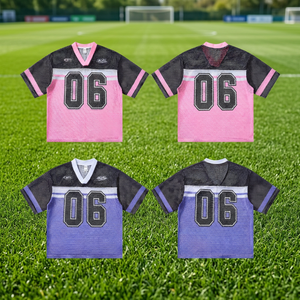 เสื้อฟุตบอลพิมพ์ลายดิจิทัลใหม่ปี 2026 ขายส่ง เสื้อยืดคอกลมแขนสั้นระบายอากาศได้ดี - Product Image 1