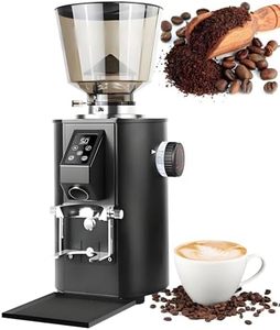 Molienda de café 64mm Tipo de acero inoxidable 800g Máquina molinillo de café eléctrica de gran capacidad - Product Image 1