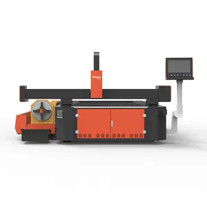Machine de découpe laser cnc à 5 axes, pour fibre d'acier, découpe de métal, gravure, w