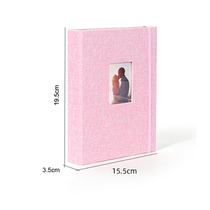 Lerp&Premium Album photo en lin de 3 pouces avec 128 pochettes et affichage frontal pour appareil photo Fujifilm <span class=keywords><strong>Instax</strong></span> <span class=keywords><strong>Mini</strong></span> 3 pouces - Product Image 4