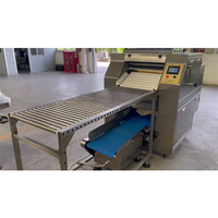 Ligne de production de pain paratha automatique à haute efficacité, contrôle PLC, SUS 304, qualité alimentaire, 2000-6000 pièces/heure, machine Tongguan