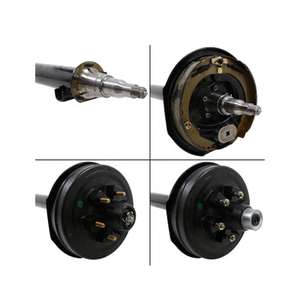 <span class=keywords><strong>Prix</strong></span> de gros Caravan Trailer 5200 6000 lb <span class=keywords><strong>Essieux</strong></span> de remorque à ressort à lames à <span class=keywords><strong>double</strong></span> yeux avec frein électrique de 12 pouces - Product Image 5