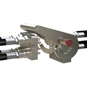 전기 커넥터 용 4 웨이 멀티 커플러 BSP 1/2 ''유압 멀티 커플러 플레이트 - Product Image 1