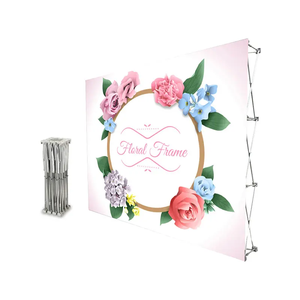 Vải <span class=keywords><strong>Pop</strong></span> Up hiển thị đứng với mang túi cho triển lãm thương mại Backdrop hiển thị đứng biểu ngữ <span class=keywords><strong>Pop</strong></span> một biểu ngữ - Product Image 2