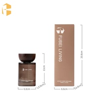 Commande en gros Aromathérapie Conception de logo personnalisé Diffuseur de roseau en verre de luxe Bouteille et bougie Coffret cadeau pour hôtels