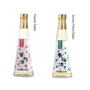 On Sale Sweet Tasty Fruit Wine Wholesale Alcoholic Beverage Peach/<strong>Plum</strong>/Cherry <strong>Sake</strong> - Product Image 1