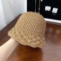 Grosir Pabrik Topi Rajut Rajut Rajut Topi Muslim Putih, Topi doa Kufi Rajut Topi Muslim/Yarmulkes, Rajut Tangan menenun Kippot