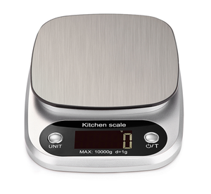 Großhandel wiederaufladbare Edelstahl 3 kg 5 kg 0,1 g LCD elektrische elektronische Gewichtsskala Messung digitale Küchen-Lebensmittelskala - Product Image 2