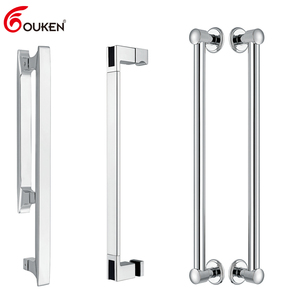 Maniglia per Porta in Acciaio Inox SS304 Lucidato, Design Classico Tubolare, Finitura a Specchio, Maniglie di Lusso per Ville e Hotel, Maniglia per Porta in Vetro - Product Image 6