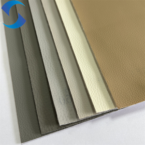 Cuir synthétique vegan gaufré <span class=keywords><strong>pour</strong></span> meubles, <span class=keywords><strong>tissu</strong></span> en cuir PVC anti-rayures <span class=keywords><strong>pour</strong></span> canapé, chaise, écologique, couleur jaune - Product Image 3