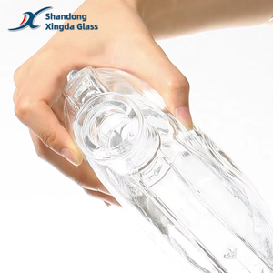 Botella de Vidrio Reciclable Ecológica de 750 ml con Tapón de Corcho Mate para Brandy, <span class=keywords><strong>Tequila</strong></span> y Vino, Suministro Directo de Fabricantes Chinos - Product Image 2