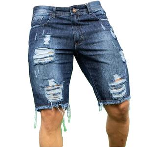 Shorts pour hommes en jean slim tendance, fabrication professionnelle de vêtements textiles <span class=keywords><strong>Bufa</strong></span>, populaires en 2024, sur mesure - Product Image 1
