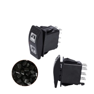 สวิตช์โยก 15A 24V DPDT ON-OFF-ON ABS IP65 สำหรับรถยนต์ RV เรือยอชท์ รถบัส ควบคุมหน้าต่าง - Product Image 1