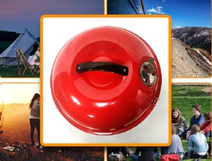 <span class=keywords><strong>Pequeño</strong></span> <span class=keywords><strong>asador</strong></span> de gas desechable profesional al aire libre 14 "Parrilla sin humo <span class=keywords><strong>con</strong></span> cerradura - Product Image 3
