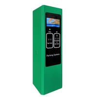 Système de barrière de stationnement automatique avec carte RFID métallique, paiement par code QR et distributeur de tickets
