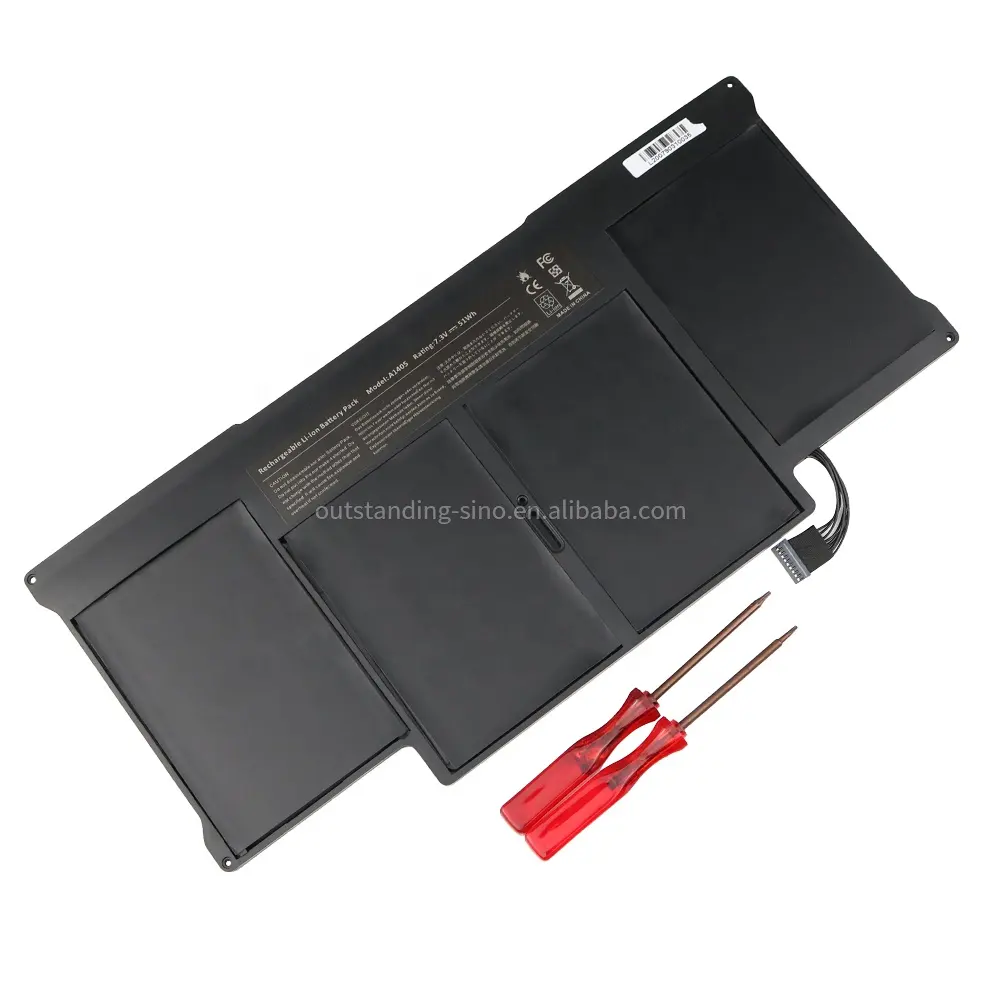 OEM 7.3V 51WH A1405 Laptop battery for Apple MacBook Air 13inch A1369 A1466 A1377 A1496 Notebook battery