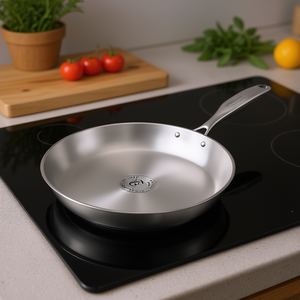 Db Stainless Steel Fry Pan 24cm <b>Nonstick</b> Induction Compatible Modern Design - Product Image 2