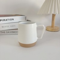 Fournisseur de fabrication sur mesure : Tasses en céramique modernes et minimalistes, finition mate, couleur unie, y compris des mugs et des verres à lait pour la boisson