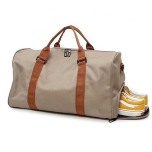 Lona <span class=keywords><strong>de</strong></span> viaje deportiva impermeable personalizada con compartimento para zapatos, bolsa <span class=keywords><strong>de</strong></span> hombro para gimnasio para Noche <span class=keywords><strong>de</strong></span> fin <span class=keywords><strong>de</strong></span> semana para mujer - Product Image 2
