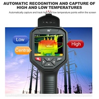 HTI A10 3.5 pouces Wifi 256x192 Caméra thermique Scanner Détecteur de fuite d'eau Imageur thermique infrarouge portable