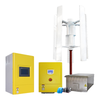 Aerogenerador Vertical Completo y Silencioso de 20kw 10kw, También Llamado Molino de Viento, Generador Eólico de 48v 2KW 5kw 3kw para el Hogar