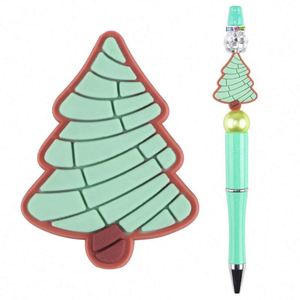 Perles focales du fabricant pour stylos à mâcher personnalisées Noël pour bébé bricolage - Product Image 4