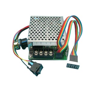 JTW Dc <b>Motor</b> Speed <b>Controller</b> 40A 12V 24V 36V With Digital Display For Bidirectional Rotation - Product Image 5