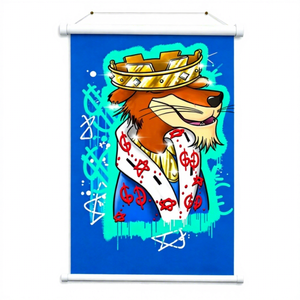 Wholesale Custom Wood <strong>Magnetic</strong> <strong>Poster</strong> Hanging Scroll Kit Wall Frame Art Anime <strong>Poster</strong> Prints Wall Art <strong>Poster</strong> - Product Image 1