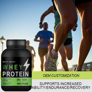 Suplemento en polvo de proteína mejorada de vainilla OEM proteína de leche muscular polvo de fortificación nutricional aislado proteína de suero en polvo - Product Image 4