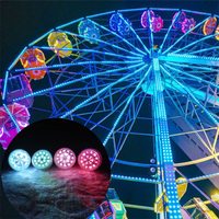 Aglare Fabricant IP65 24V 5050SMD Lumière Pixel RGB Cabochon pour Manèges de Foire et Lumières Ponctuelles de Manèges de Carnaval
