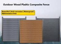 Panneau de clôture en bois composite résistant aux intempéries (WPC)