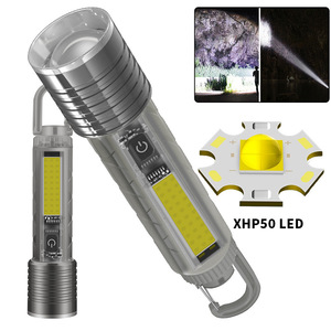 S30A S30B XHP50 30W ไฟฉาย LED แบบชาร์จไฟได้ตะขอแม่เหล็กเดินป่าตั้งแคมป์แสงกลางแจ้ง - Product Image 5