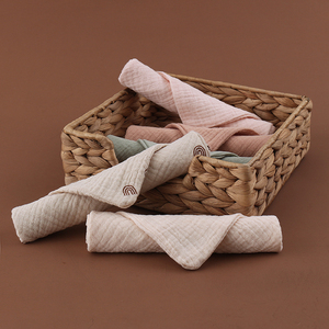 Mouchoir en coton mousseline Mouchoir doux pour petit bébé Mouchoir en mousseline 100% coton Mouchoir - Product Image 5
