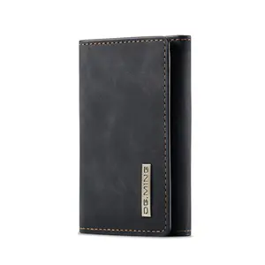 wallet with case Custom Credit Card Leather ID Card Wallet For Men wallet with card holder Money Clip