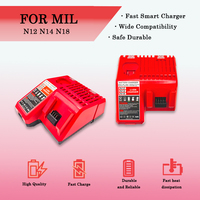 Station de charge multi-prises 12V/18V, remplacement rapide de la batterie pour outils électriques, compatible avec la scie MIL et les outils électriques sans fil