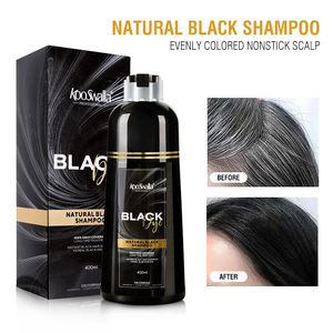 Vendita calda nero tinture per <span class=keywords><strong>capelli</strong></span> Shampoo 3 In 1 copertura <span class=keywords><strong>capelli</strong></span> grigi e bianchi per uso domestico