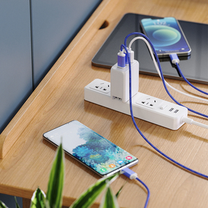 Vina 45W USB PD <span class=keywords><strong>chargeur</strong></span> Qc4.0 Gan fonction adaptative 65Watt mur USB PPS bureau bas prix ordinateur portable prend en charge les prises EU US offre 25A - Product Image 2