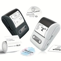 Imprimante thermique directe mini pour étiquettes, haute vitesse d'impression, interface USB, 203 DPI, compatible SDK, 1200 mAh
