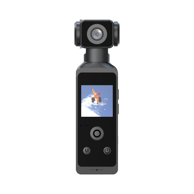 Mini 5K UHD Waterproof Sports Action Pocket Camera with 13MP CMOS Sensor and WIFI Connection for Outdoor Traveling Recording