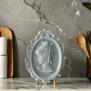 Moldes colgantes de <span class=keywords><strong>goteo</strong></span> de yeso para aromaterapia, velas caseras, difusor de jabón hecho a mano, moldes de adorno de aromaterapia de piedra - Product Image 1