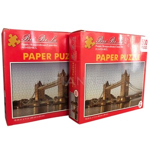 Giấy Bìa Cứng In Logo Theo Yêu Cầu Của Độ Tuổi 9 + 500 Miếng Ghép Hình Nhà Sản Xuất - Product Image 2