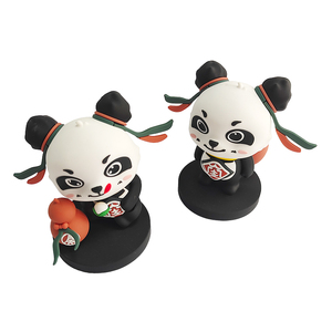 New Style <b>Animal</b> Shape Ornamental Decorations Silicone Crafts 3d Pvc Manga Figurines Resin Pop Cartoon Panda <b>Toy</b> - Product Image 4