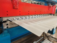 Machine de formage à rouleaux pour panneaux de toiture en acier ondulé trapézoïdal IBR, monocouche, PPGL/PPGI/GL/GI