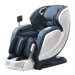 Zhouqi 4D SL Corps Complet Airbag Zéro Gravité Relax Maison Chaise De Massage <span class=keywords><strong>Électrique</strong></span> Fonction Musicale Pas Cher En Cuir PU Relax Fauteuils - Product Image 4