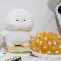 Boneka Angsa Lucu Bordir Penghilang Stres Topi Angsa Dapat Dilepas Boneka Hewan Isi Dakron Figur Plush Lembut Dekorasi Rumah Hadiah